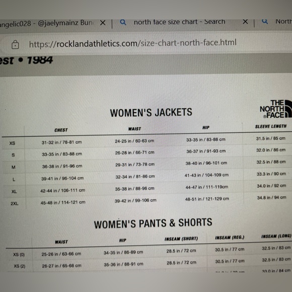 NWT 🚨Northface cropped full zip tie dye large - Picture 3 of 3